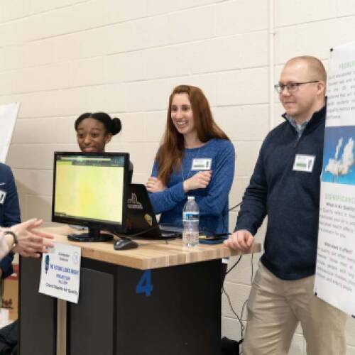 Coolers, Air Quality Maps, and More on Display for PCEC Project Day
